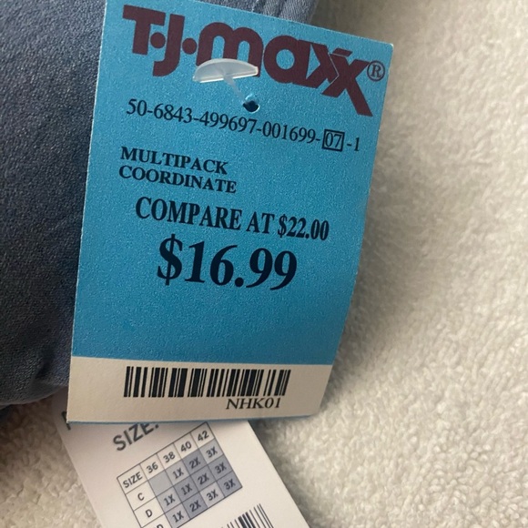 Nautica Blue Sports Bra Intimates & Sleepwear - Picture 3 of 5